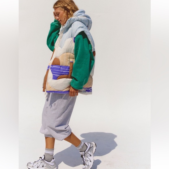 FP MOVEMENT IN A BUBBLE CONVERSATIONAL QUILTED VEST SIZE XS S M MSRP $198.00 NWT - Picture 6 of 15